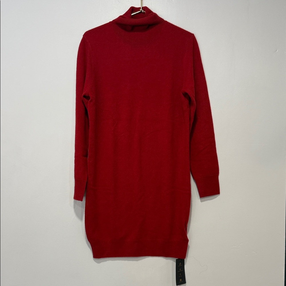 Chic Long Sleeve Red Dress